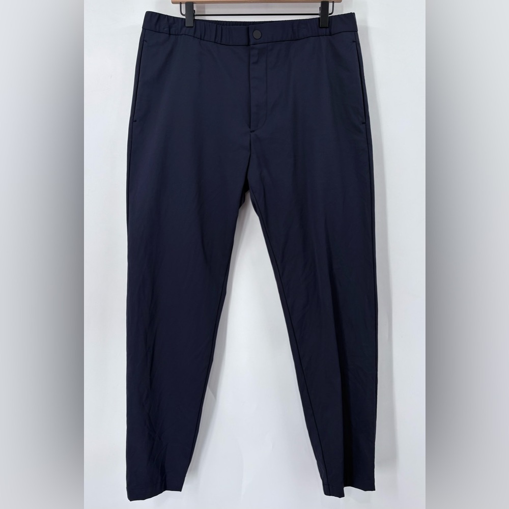 Theory Men's Navy Blue Terrance Neoteric Jogger Pants